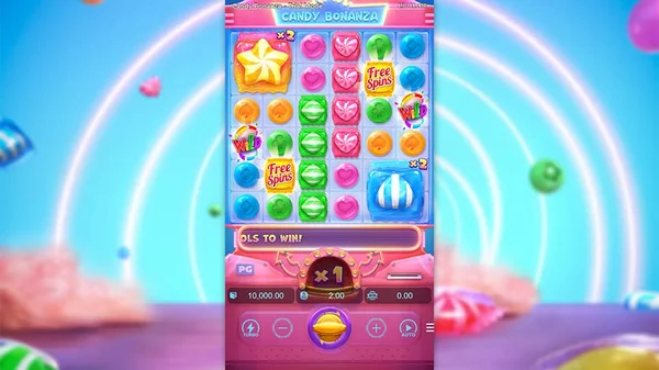 Giới thiệu về slot game hấp dẫn ngọt ngào Candy Bonanza