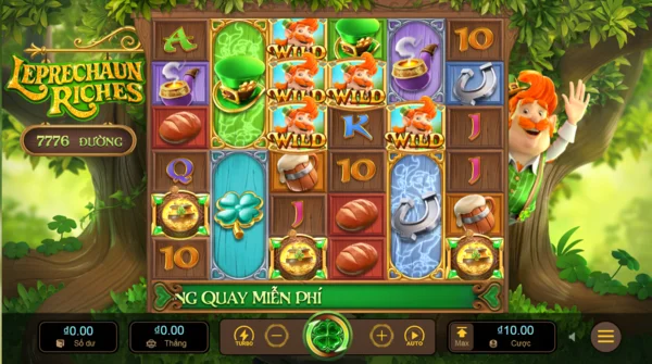 Biểu tượng game Leprechaun Riches chi tiết