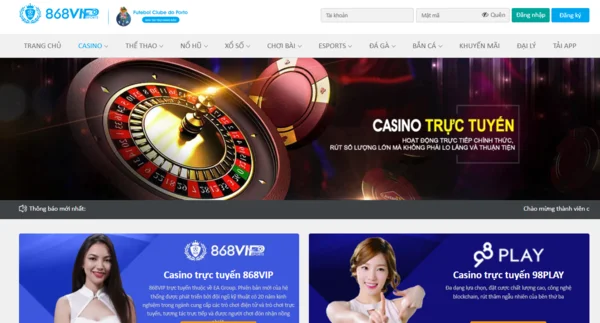Giới thiệu nền tảng casino trực tuyến hàng đầu 868H