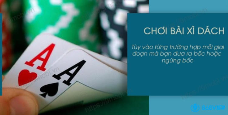 Cách tính điểm xì dách tương ứng giá trị các quân bài