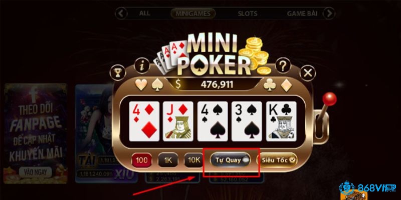 Tìm hiểu thông tin về cách tham gia chơi đúng luật chơi Mini Poker